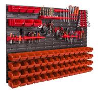 63 pcs. Boîtes, Étagère murale pour système de rangement 1152 x 780 mm, Porte-ou