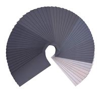 63 Pièces Papier de Verre Sec et Humide Assortiment de Papier Abrasive Grain 1000 à 10000, 9 X 3,6 Pouces