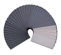 63 Pièces Papier de Verre Sec et Humide Assortiment de Papier Abrasive Grain 1000 à 10000, 9 X 3,6 Pouces