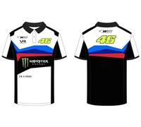 63 Valentino Rossi Polo VR46 WRT Line, Homme, L, Multi
