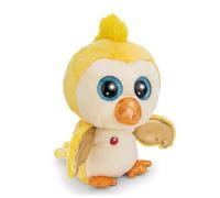 63028 Peluche Sunita Lubschis Oiseau Sunita 15 cm, Jaune, Peluche Douce et Mignonne pour câliner et Jouer, pour Enfants et Adultes, idée Cadeau