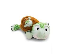 63070 Tortue, avec Bébé, 28 cm, Verte, Peluche Douce et Mignonne pour câliner et Jouer, pour Enfants et Adultes, idée Cadeau