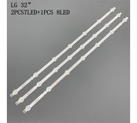 630mm A1 A2 LED Bandes rétro-éclairage Nipseyteko LG 32 ""TV 6916L-1440A 6916L-1439A 32LN540U-ZA 32LA621V LC320DUE-SFR1 LC320DXE-SFR1 32LN5400 Nipseyteko