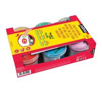 [634190] Pébéo Tactilcolor Textile 6x100mL Couleurs Nacrées Assorties