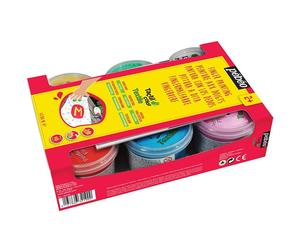 [634190] Pébéo Tactilcolor Textile 6x100mL Couleurs Nacrées Assorties
