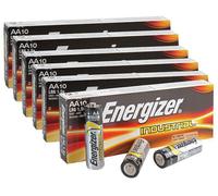 638469 ENERGIZER Batterie, Ind Alcaline Aa 10 Paquet 6+6 Gratuit