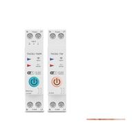 63A 1P+N Smart Switch Meter KWh Metering Monitoring Circuit Breaker Timer Relay 110VAC 230VAC CZAOINCU(TXCB2-TW No metering,50A)