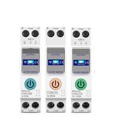 63A 1P+N Smart Switch Meter Kwh Metering Monitoring Circuit Breaker Timer Relay MCB CZAOINCU(TOB9S-63M Metering)