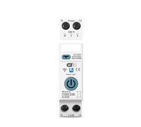 63A 1P+N Smart Switch Meter Metering Circuit Breaker voltage current leakage protection Relay MCB AUOQKQUT