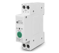 63A 1P + N WIFI Commutateur Intelligent Compteur D'énergie Kwh Comptage Surveillance Minuterie Relais MCB TUYA Smartlife Tension Protection De Courant(TOB9-VAP VA protect,25A-50)
