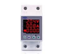 63a 230v 3in1 Rail Din Réglable Sur Et Sous Tension Dispositif De Protection Relais Protecteur Avec Protection Contre Les Surintensités