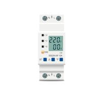 63A 80A 110V 230V Din rail adjustable over under voltage protective device protector current limit protection Voltmeter NWPNLXEA(80A Bottom input)