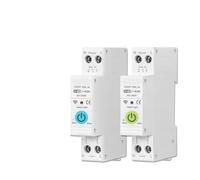 63A Circuit Breaker Switch Din Rail Remote Voice Control Home Smart Life App Timer Relay On Off Switch, Pièces(Type DJ)