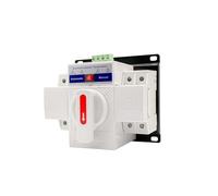 63A MCB Type Single Phase Dual Power Automatic Transfer Switch ATS 2P 4P Rated Voltage 220V /380V Rated Frequency 50/60Hz NWPNLXEA(2P)