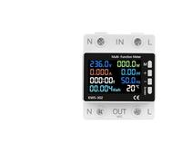 63A Smart Switch Circuit Breaker Meter KWh Power Metering Timer Relay Remote Control Voltage Smart Life NWPNLXEA(Meter)