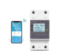 63A Smart Switch Meter Kwh Metering Circuit Breaker Timer with voltage current and leakage protection CZAOINCU(NO WIFI 63A)