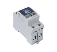 63A stabilisateur de tension 220V déchargeur de surtension magnétothermique compteur d'énergie électrique 2P avec fonction d'autoreset Surtension/sous-tension et surintensité (GPS8-05-U)