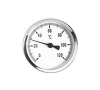 63mm 0-120C jauge température 1/2 entrée arrière