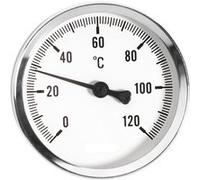 63mm 0-120C jauge température 1/2 entrée arrière