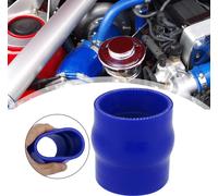 63mm 2.5" ID Droit Silicone Voiture Réducteur Tuyau Coupleur Tube Bleu