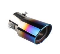 63mm Extrémités de Tuyau d'échappement, pour Renault Scenic III 2009 2011 2012 2013 2014 2015 2016-2025 2026 Acier Inoxydable Voiture Silencieux Queue Unique Sortie,B