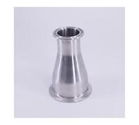 63mm to 38mm 1.5" Pipe OD 2.5" to 1.5" Tri Clamp Reducer SUS 304 Stainless Pipe Fitting Homebrew