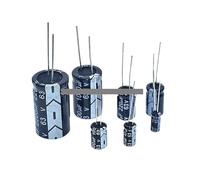 63V Aluminum Electrolytic Capacitor 10UF 22UF 33UF 47UF 100UF 220UF 330UF 470UF 680UF 1000UF 2200UF 3300UF 4700UF AUOQKQUT(63V 47UF 20PCS)