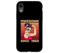 64 Ans pour Les Femmes rétro Vintage 1962 génial Depuis 1962 Coque pour iPhone XR