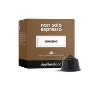 64 capsules compatible Nescafé Dolce Gusto - Soluble dans le goût de Ginseng - Il Caffè Italiano
