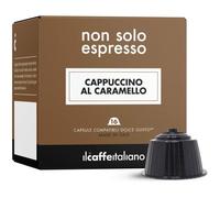 64 Capsules compatibles Nescafè Dolce Gusto Cappuccino au Caramel - Il Caffè Italiano
