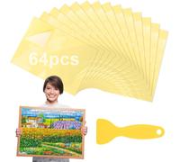 64 Feuilles Feuille Collante Puzzle Bilatéral Colle Puzzle Pour Fixer Les Puzzles Pour Puzzles 8000 Pieces Avec Bêche Photographies Et Cartes Postales (25 × 18 Cm)