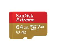 64 GB MicroSDXC SANDISK Extreme R160/W60 ActionCams/Drones - SDSQXA2-064G-GN6AA