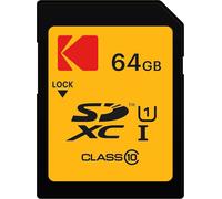 64 GB UHS-I U1 V10 SDHC/XC SD Card - Read Speed 85MB/s Max - Write Speed 25MB/s Max - Storage of Full HD Videos and High Definition Photos - SD Card