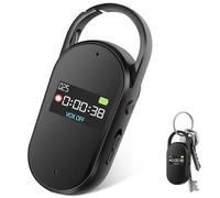 64 Go Enregistreur Vocal - Portable Mini Enregistreur Audio Numérique Professionnel avec Activation Vocal et MP3, Design en GC Réduction du Bruit, Cours, Réunions, S29