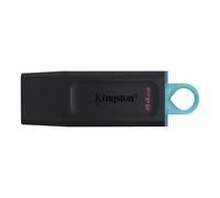 64 Go Kingston Technology Data Traveler Exodia USB3.2 Type A Flash Drive - Noir