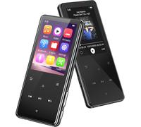 64 Go Lecteur MP3 Bluetooth 5.3,lecteurs mp3 et mp4 Portable mp3 Enfant avec Haut-Parleur intégré,baladeur Enfant avec Radio FM,enregistreur,Pédomètre,Livre électronique et écouteurs Inclus