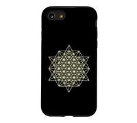 64 tétraèdres géométrie sacrée 2D Coque pour iPhone SE (2020) / 7/8