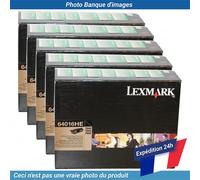 64016HE Lexmark T640 Toner Black 21K 2 Pack