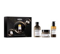 640ml L'Oréal Professionnel Paris Serie Expert Absolut Repair Molecular Coffret cadeau Trio (shampoing 300 ml + masque 250 ml + huile 90 ml)