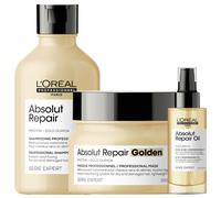 640ml L'Oréal Professionnel Paris Serie Expert Absolut Repair Molecular Set (Shampoo 300ml + Mask 250ml + Oil 90ml)