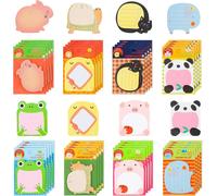 640pcs Sticky Notes,32 Pièce Notes Autocollantes Mignonnes,Notes Adhésives En Forme Animaux,Post It Feuille Autocollante Design,Pour Les Études, La Maison, Le Bureau, La Colocation Ou Les Cadeaux