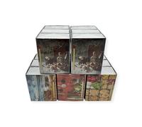 641-5/10/20 Lot de 5 paquets de 3 allumettes de 100 bois pour la maison, longueur : 5,5 cm, idéal pour bougies, cheminées, barbecues, boîte à bois d'allumage (71 x 53 x 24 mm), 1500 allumettes de