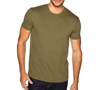 6410 NL 6410 MENS PREM SUEDED CREW MILITARY GREEN M