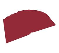 [6422] folia Pack 100 Fauilles Papier Couleur de Bricolage A4 130g Rouge foncé