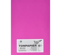 [6423] folia Paquet 100 Papier Couleur A4, 130 g Rose vif