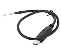 64242 Câble USB 2.0 Câbles, USB A Mâle 0,5m Noir Cu DELOCK