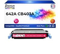 642A CB403A Toner Magenta Compatible pour HP Color LaserJet CP4005 7500