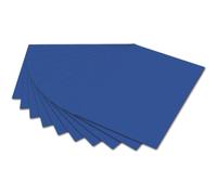 [6435] folia Pack 100 Feuilles Carton Couleur A4 130g Bleu royal