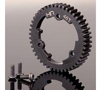 6448 Hot Racing 45#Steel 50T 1 Mod Spur Gear en acier trempé pour Traxxas 1/10 E-Revo 2.0 VXL 1/5 X-Maxx 1/7 XO-1 (46T)