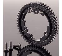 6448 Hot Racing 45#Steel 50T 1 Mod Spur Gear en acier trempé pour Traxxas 1/10 E-Revo 2.0 VXL 1/5 X-Maxx 1/7 XO-1 (50T)
